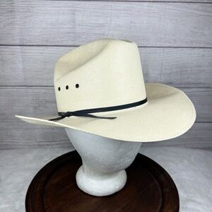 STETSON 4x Quality W2913 Rancher Cowboy Hat - 703 Natural - Size 7 Western